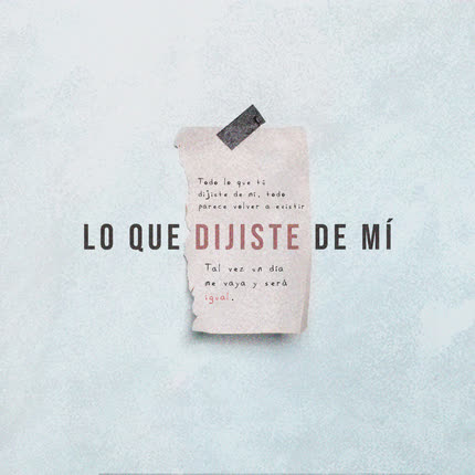ROCE SECRETO: Lo que Dijiste de Mí