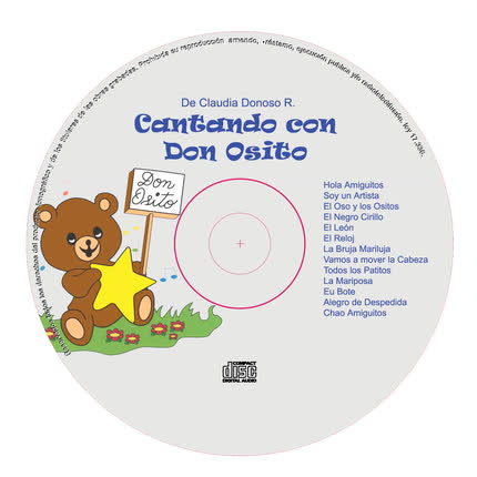 CLAUDIA DONOSO: Cantando con Don Osito