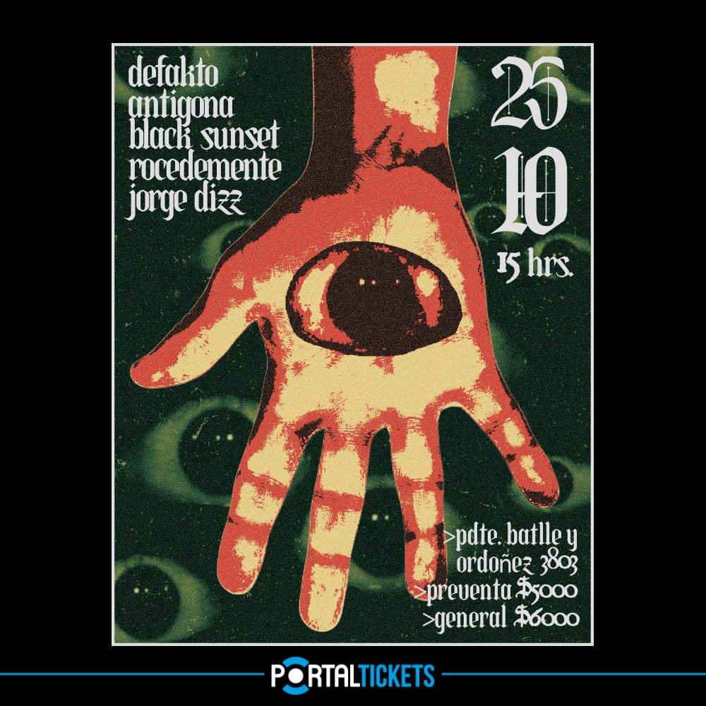 BLACK SUNSET: Flyer LA PREVIA DE HALLOWEEN: JORGE DIZZ + BLACK SUNSET + ANTIGONA + DEFAKTO + ROCE DE MENTE EN LA CASA GRANDE