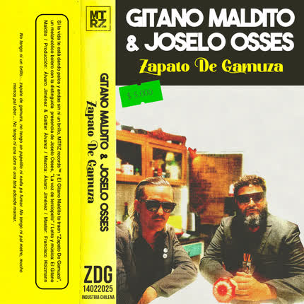 GITANO MALDITO & JOSELO OSSES: Zapato de Gamuza